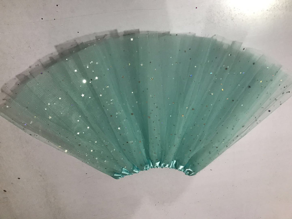 Wholesale  Girls Tulle Star Short Tutu Skirt Children Fancy Ballet Dancewear Party Costume Ball Gown Mini Skirt