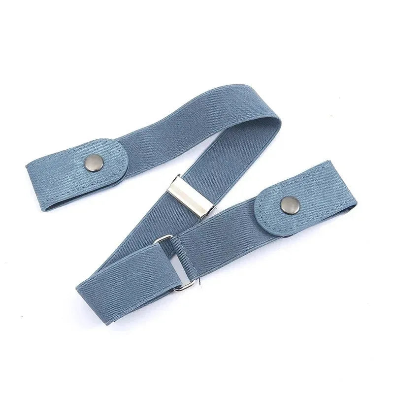 Adjustable Stretch Belt No Buckle Invisible Belt for Women Men Jeans Easy Wear Unisex Elastic Waistband designer belt