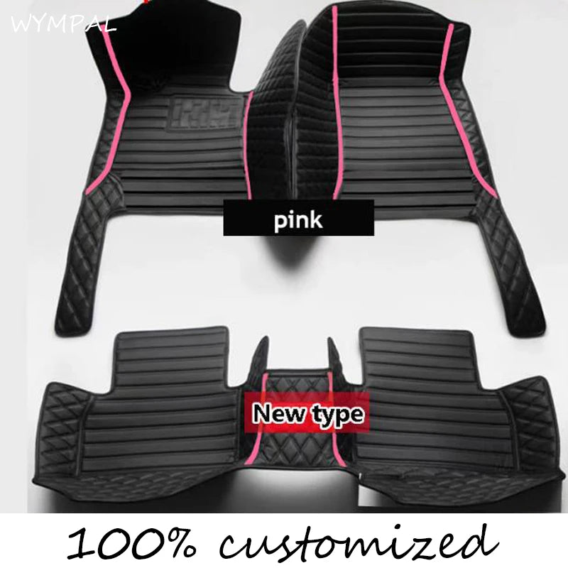 Car Floor Mat For Kia Ceed Jd 2014 2015 2016 2017 2018 2019 2020 Man Non-Slip Luxury Woman Foot Pad Auto Interior Rugs Accessory