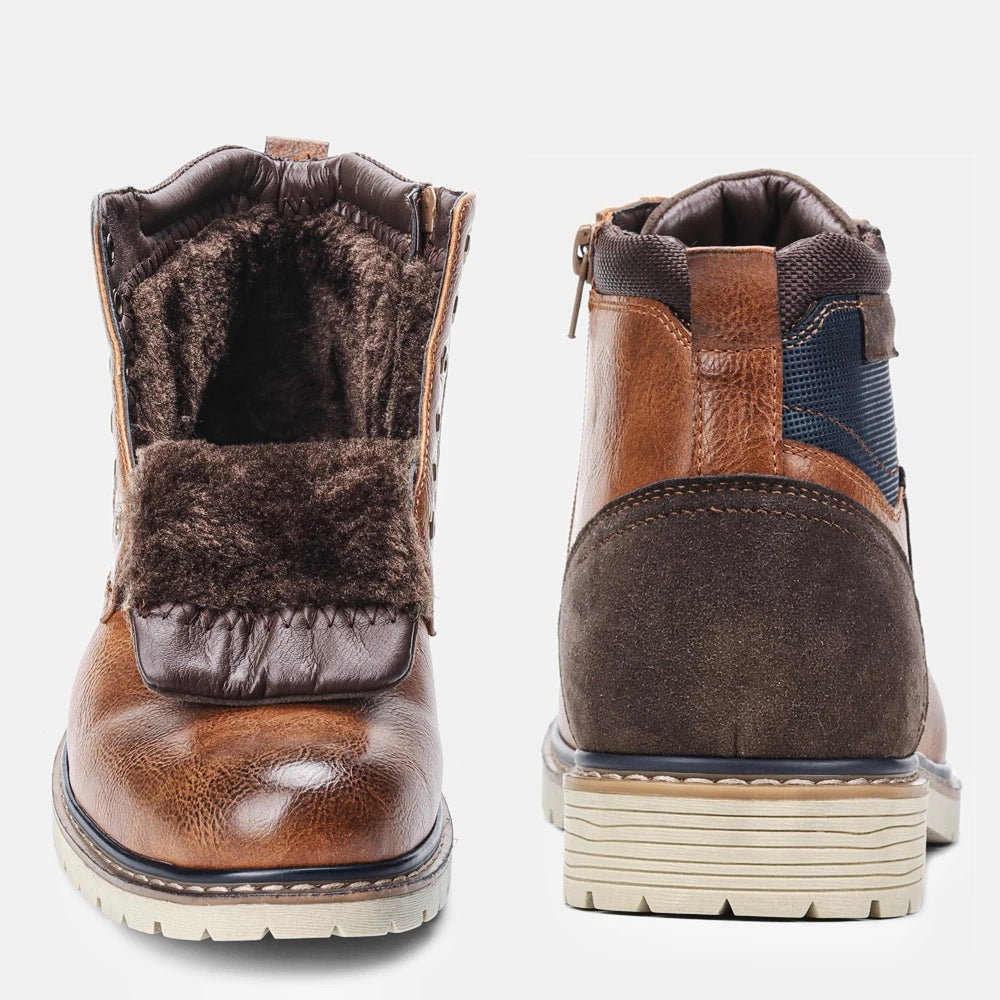 2026 New Men's Winter Shoes Warm Comfortable Non-Slip Men Winter Boots