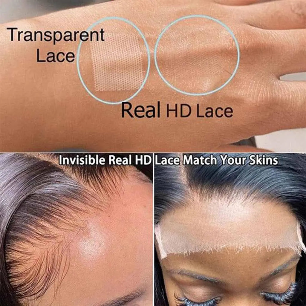 Highlight Wig 400 Density P1B/30 Body Wave 13x6 HD Transparent Lace Frontal Wig Colored Human Hair Wig Gluelss Lace Front Wig