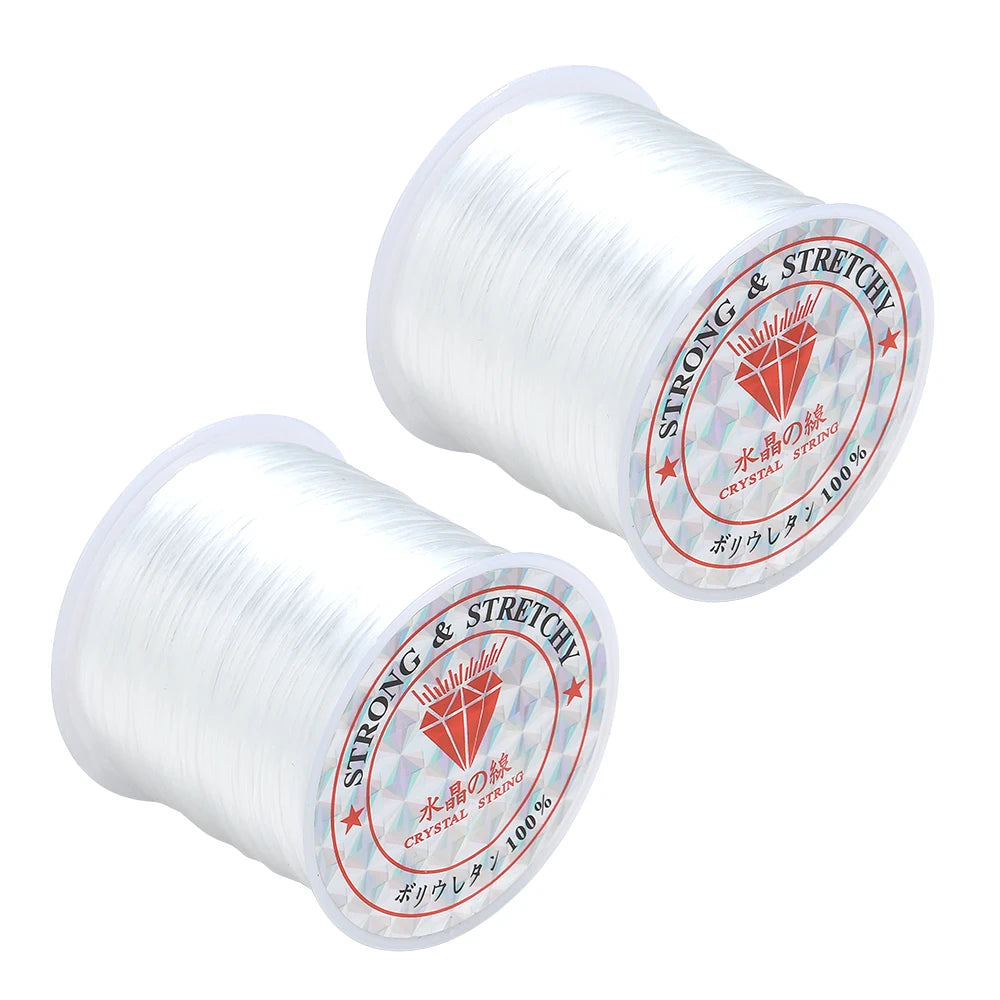 Elastic Bracelet String Cord Stretch Beaded For DIY Jewelry Making Bracelet Necklace Rope Jewelry Accessories Wholesale