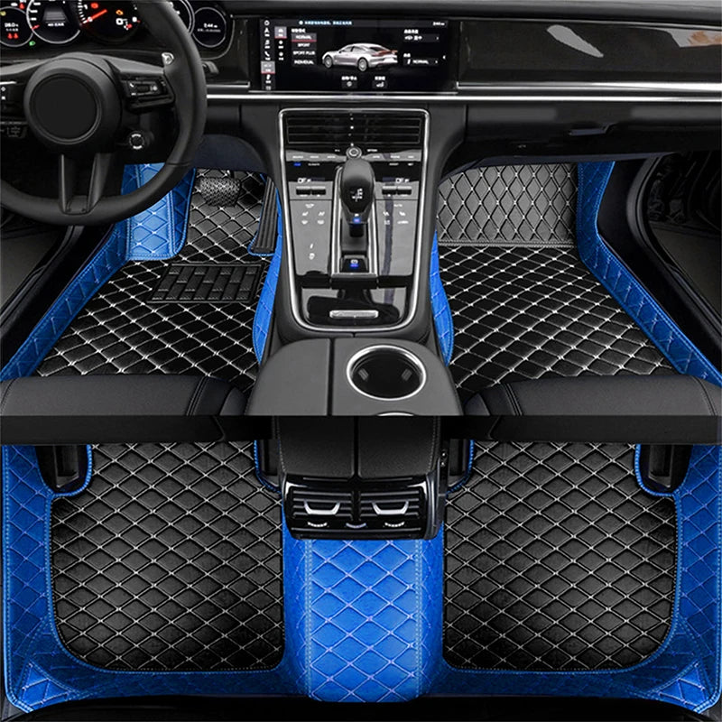 Car Floor Mat For Kia Ceed Jd 2014 2015 2016 2017 2018 2019 2020 Man Non-Slip Luxury Woman Foot Pad Auto Interior Rugs Accessory