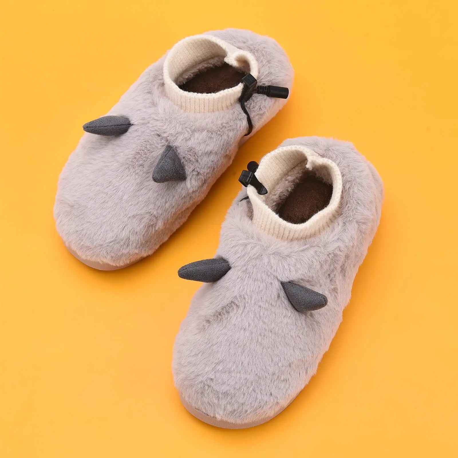Heated Feet Warmer USB Foot Warmers Winter Shoes Plush Cute Removable And Washable Slippers