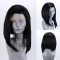 Platinum Blonde Short Bob Wig 13x4 Lace Front Synthetic Hair Wigs for Women Natural Hairline Glueless Daily Use Cosplay Party