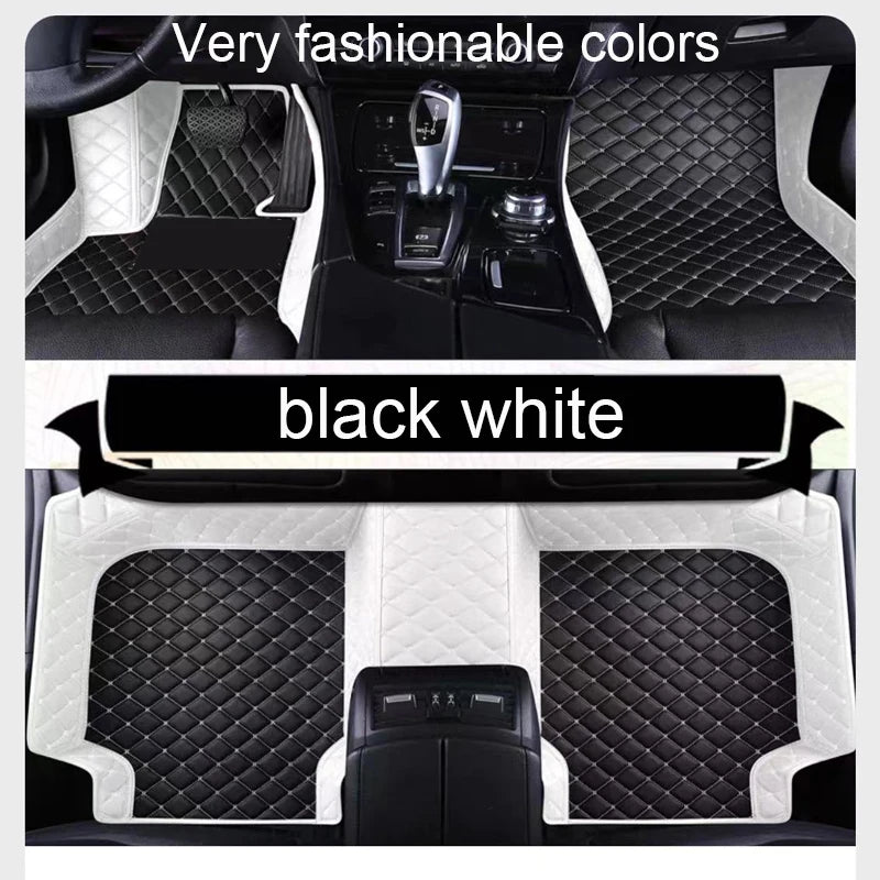 Car Floor Mat For Kia Ceed Jd 2014 2015 2016 2017 2018 2019 2020 Man Non-Slip Luxury Woman Foot Pad Auto Interior Rugs Accessory