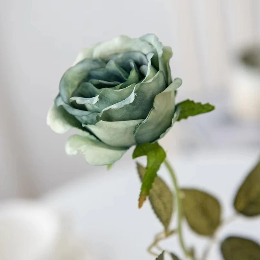 Artificial Flowers Silk Roses Wedding Bridal Bouquet Festival Outdoor Garden Home RoomTable Decor DIY Gift Box Hotsale Scrapbook