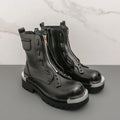 Winter Men Business Chelsea Shoes Black Men Long-sleeved Thick-soled Anti-slip Brand Warm Boots Outdoor Training Boots Men
