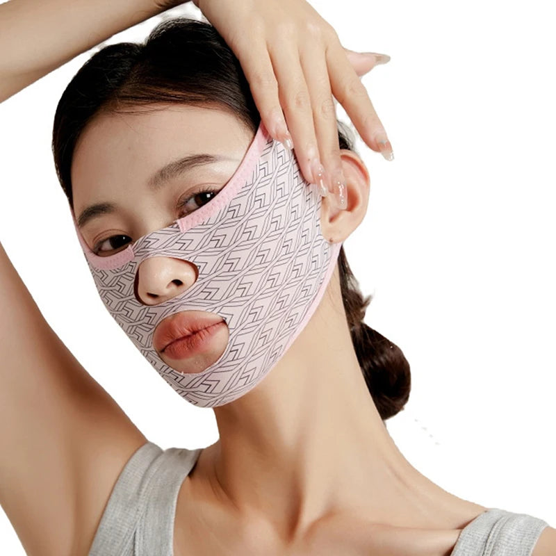 New Design Chin Up Mask V Line Shaping Face Masks Face Sculpting Sleep Mask Facial Slimming Strap Face Lifting Belt