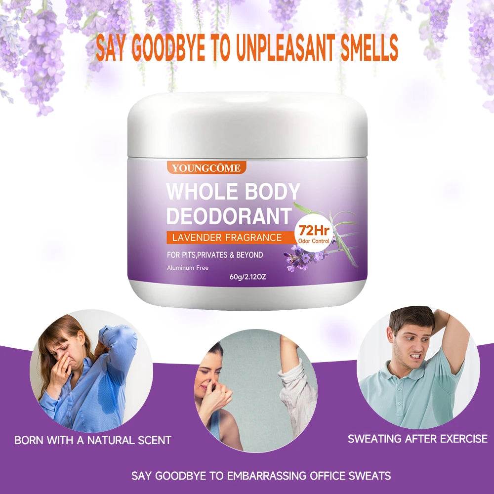 Body Odor Remove Cream Antiperspirant Lasting Aroma Deodorant Body Care Underarm Bad Smell Sweating Removal Armpit Refreshing