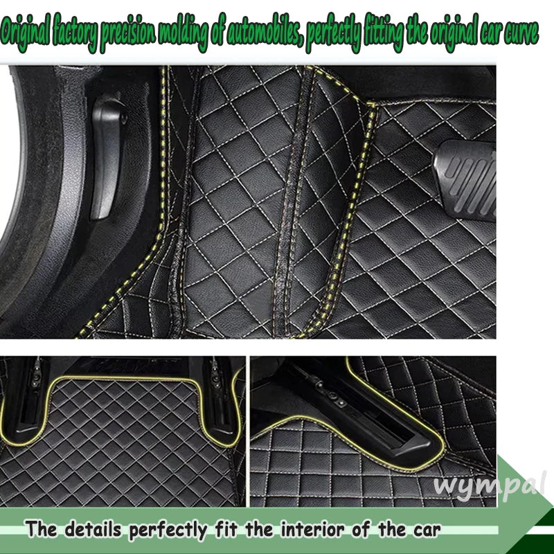Car Floor Mat For Kia Ceed Jd 2014 2015 2016 2017 2018 2019 2020 Man Non-Slip Luxury Woman Foot Pad Auto Interior Rugs Accessory