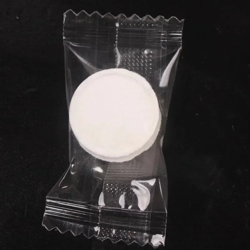 100pcs Disposable Compressed Facial Mask Portable Travel Non-woven Face Mask Skin Care Cotton Wrapped Masks Paper