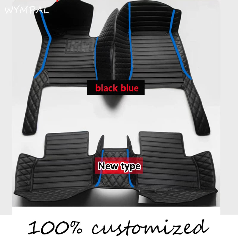 Car Floor Mat For Kia Ceed Jd 2014 2015 2016 2017 2018 2019 2020 Man Non-Slip Luxury Woman Foot Pad Auto Interior Rugs Accessory