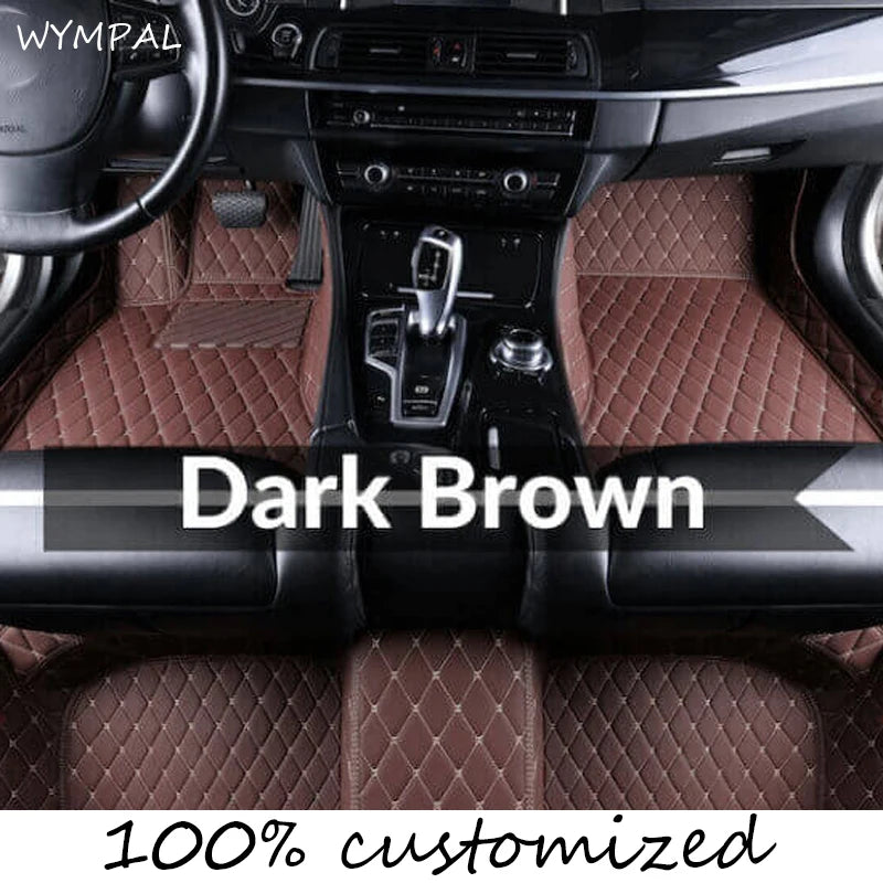 Car Floor Mat For Kia Ceed Jd 2014 2015 2016 2017 2018 2019 2020 Man Non-Slip Luxury Woman Foot Pad Auto Interior Rugs Accessory