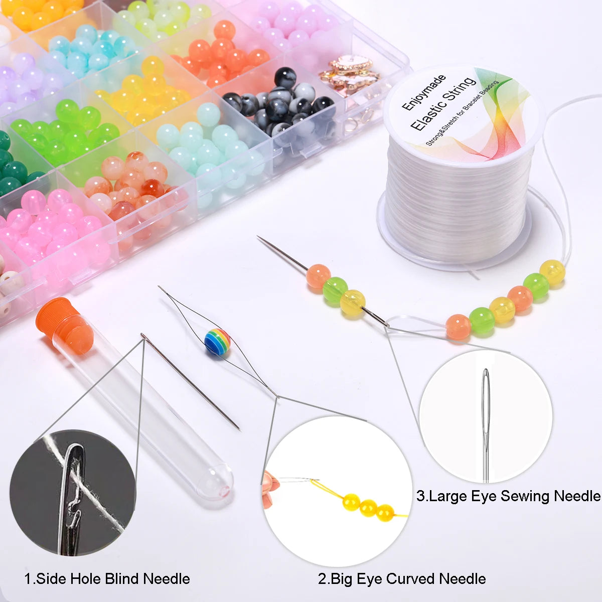 Elastic Bracelet String Cord Stretch Beaded For DIY Jewelry Making Bracelet Necklace Rope Jewelry Accessories Wholesale