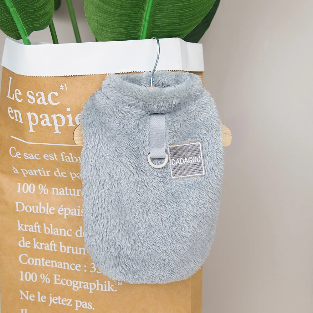 Warm Fur Dog Clothes 2026 Puppy Dogs Winter  Clothes Pet Clothing Soft Fleece Small Dogs Outfit Sweater Jacket Coat Chihuahua Yorkie