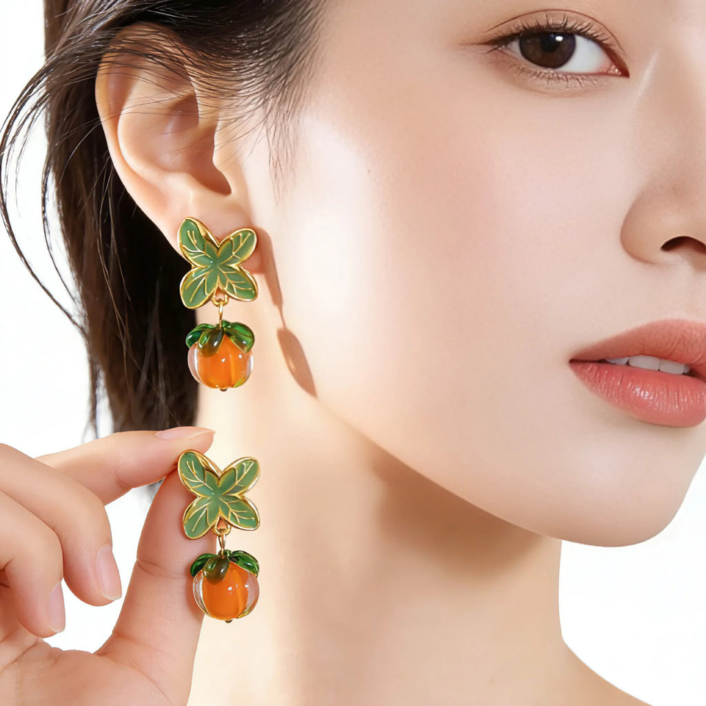 Korean Style Oval Water Drop Stone Ear Clip Earrings Baroque Pearl Rhinestone Ear Clip Earrings Without Piercing for Women