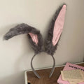 1 New plush hair band, autumn and winter hair accessory, rabbit ears, cute hair clip, face wash hair band, hair band