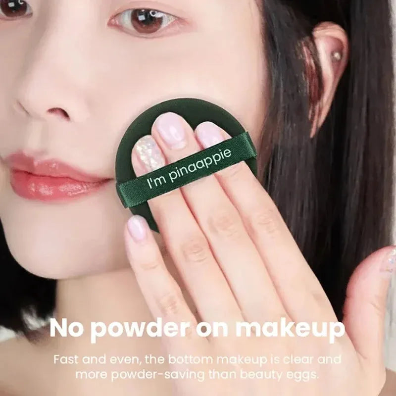 7PCS Anti-Bac Powder Puffs + Hygienic Case - Even Foundation Coverage, Bacteria-Resistant & Reusable