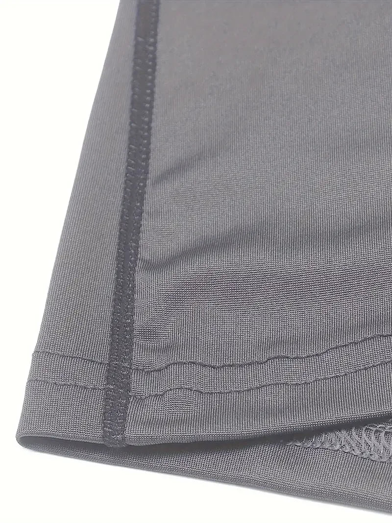 Men High Collar Thermal Underwear Elastic Thermal Shirt Man Compression Undershirts Long Johns Man Sport First Layer Sleepwear