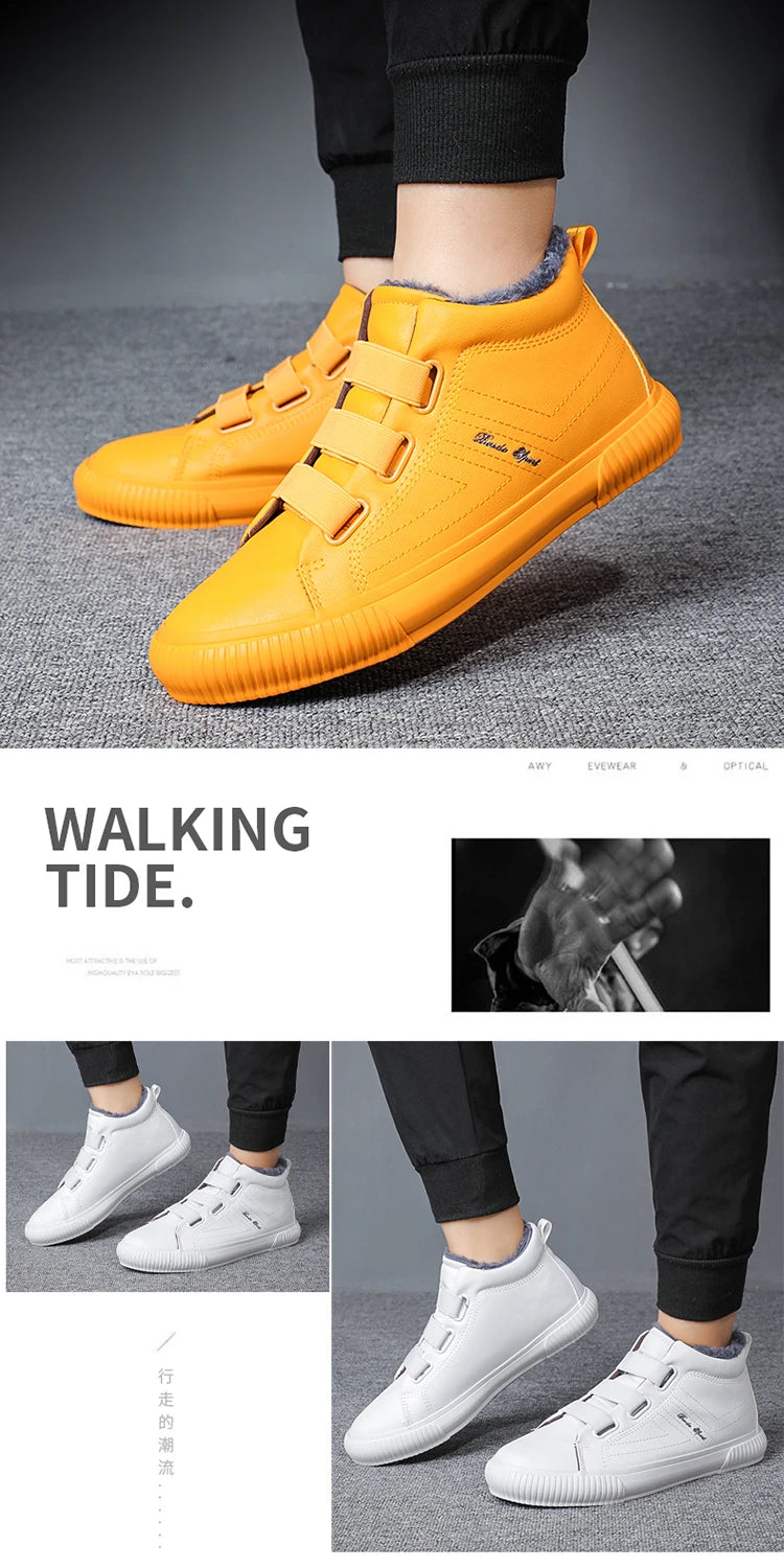 Men Winter Boot Sneakers Comfortable Men Winter Casual Shoes Fashion Winter Shoes Classic Winter Shoes Men Sneaker Trend BD22423