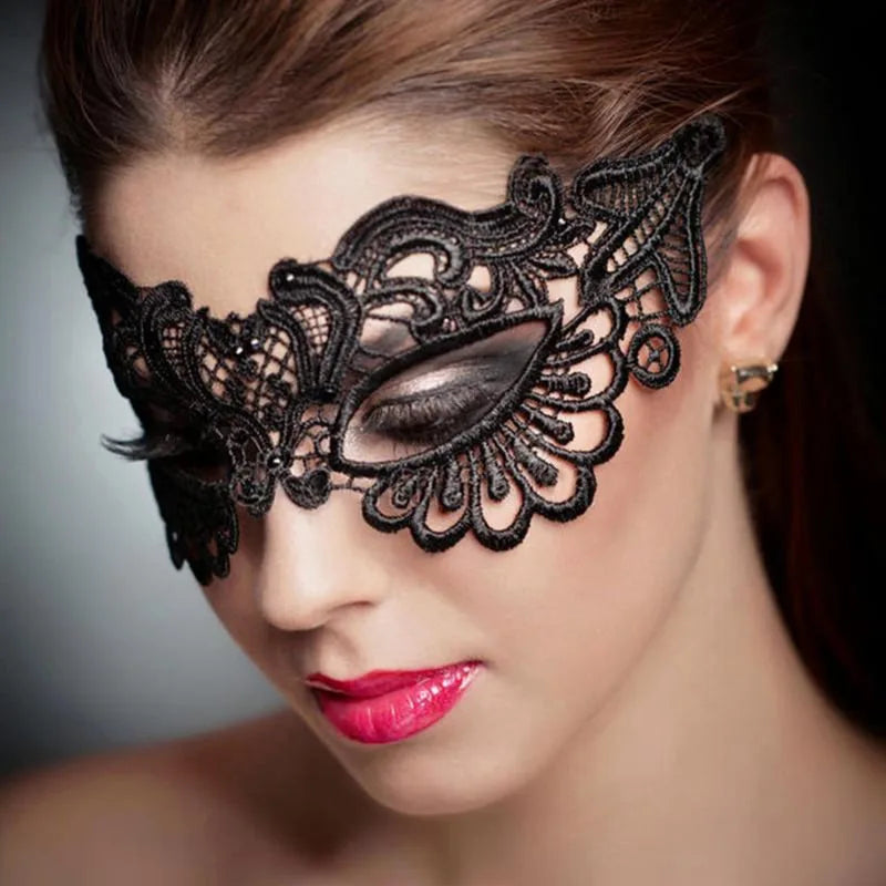 Women Eye Face Mask Masquerade Party Ball Prom Halloween Costume Sexy Party Masks Lace Sexy Costumes Party Masks Accessories