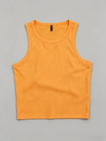 Summer Y2K Push-Up Tank Top Seamless Sporty Sexy Corset Style Casual Women's Mallas Top