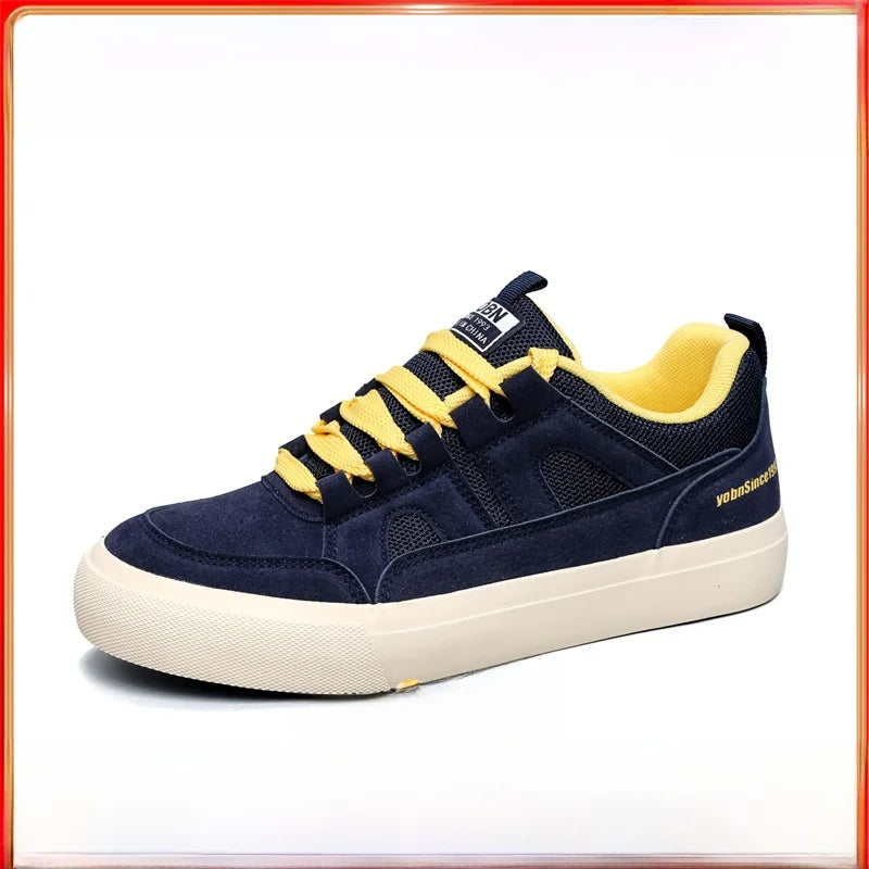 Casual Canvas Shoes for Men Lightweight Anti-Slip Increased Height Spring Summer New Style Youth Sports Shoes Versatile Flat ...