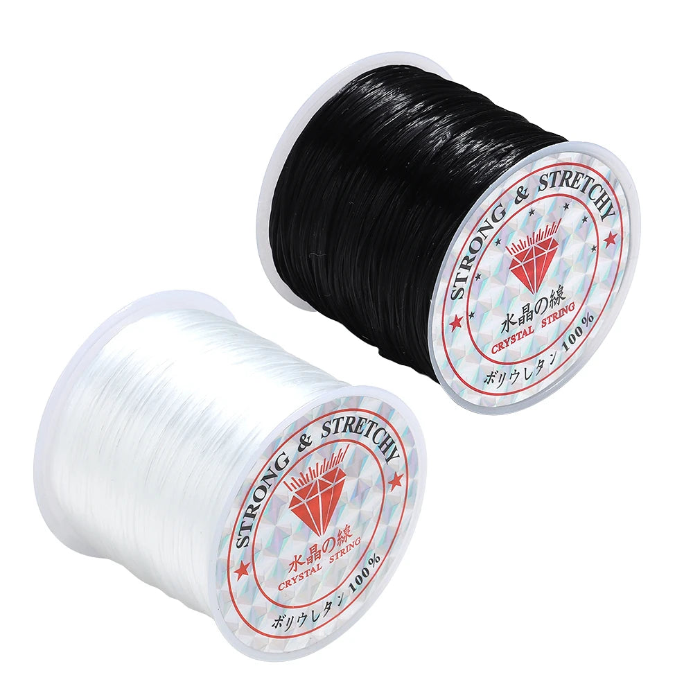 Elastic Bracelet String Cord Stretch Beaded For DIY Jewelry Making Bracelet Necklace Rope Jewelry Accessories Wholesale
