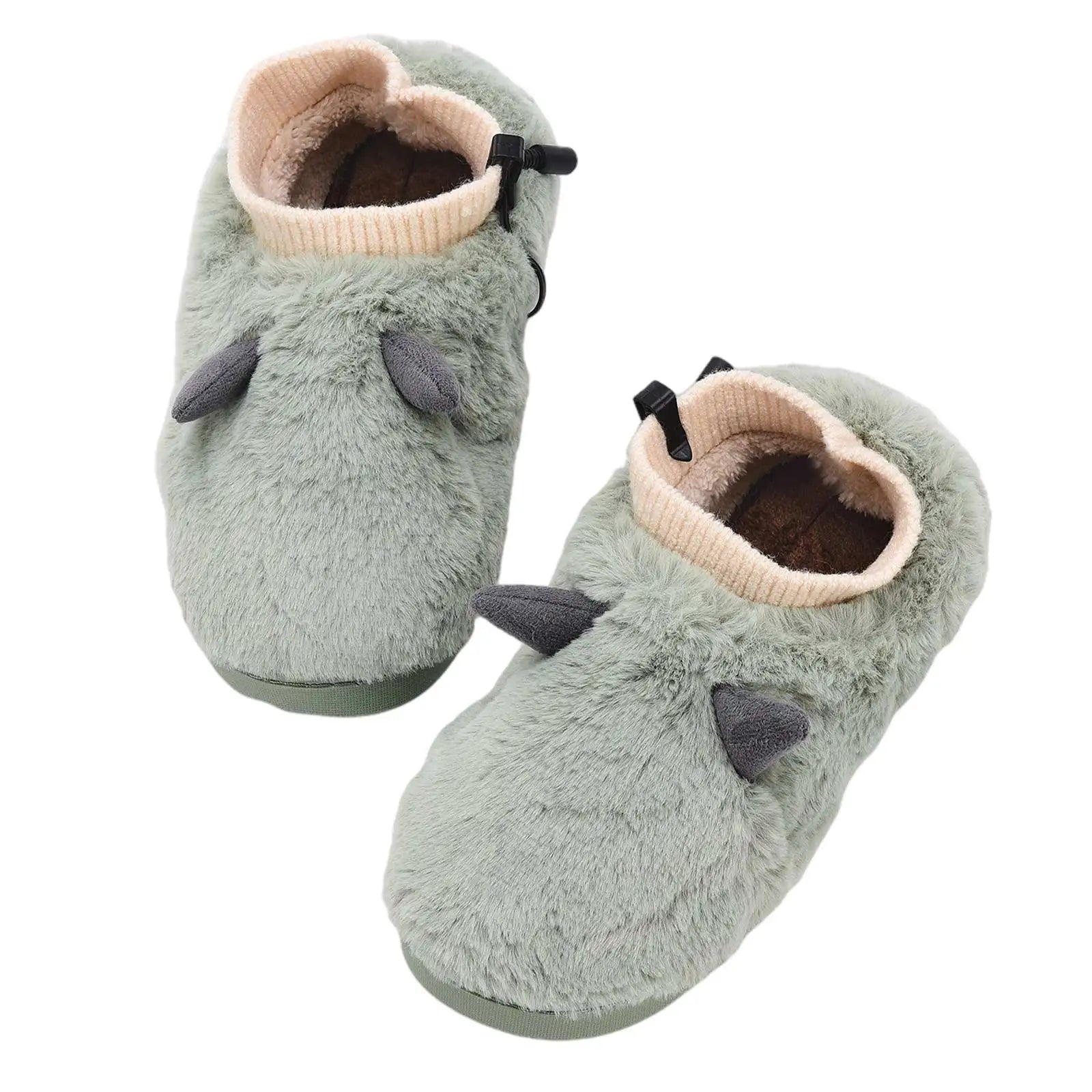Heated Feet Warmer USB Foot Warmers Winter Shoes Plush Cute Removable And Washable Slippers