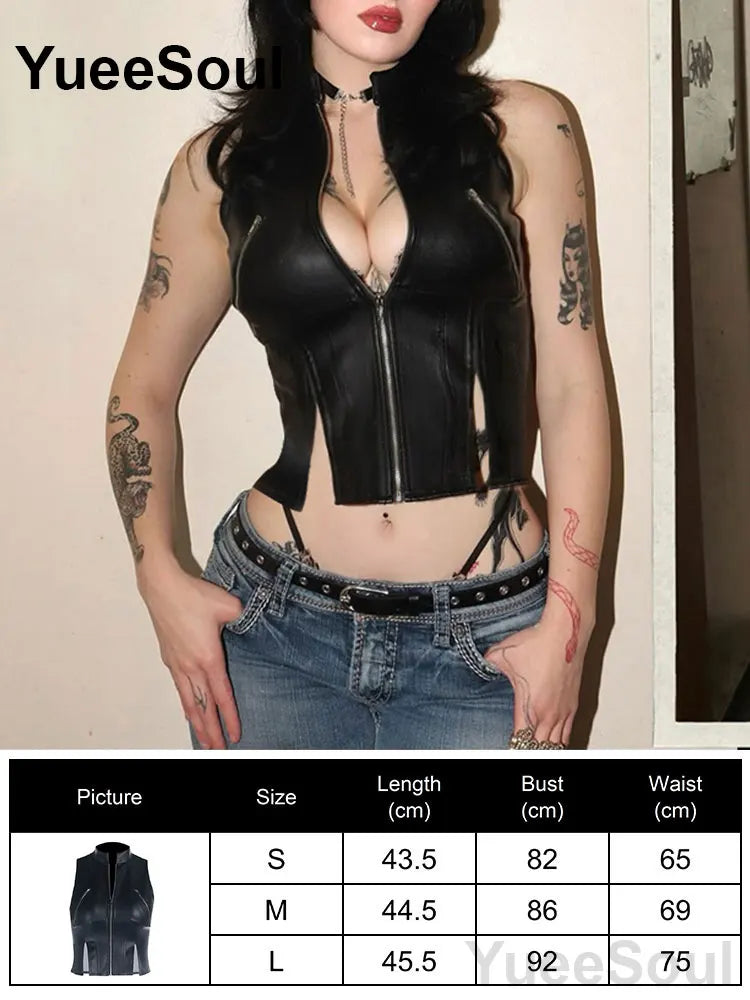 Gothic Crop Tops Black Spaghetti Strap Mesh Slim Corset Tops 2026 New Goth Punk Grunge Fairy Core Sexy Y2K Halloween Clothing