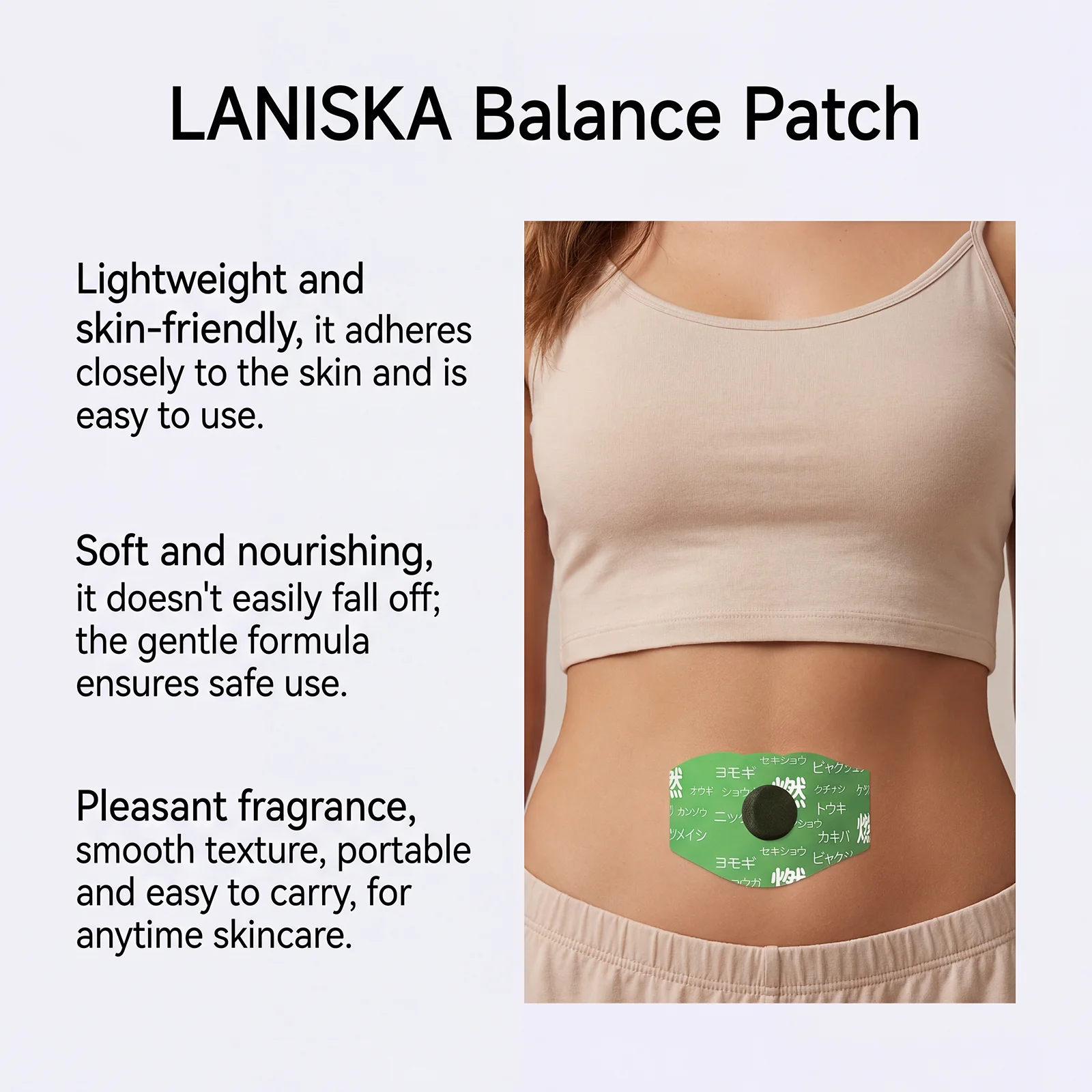 Mugwort Herbal Body Care Patch Breathable Skin Friendly Fit Adhesive Comfortable Fits the Body Contours Body Pads