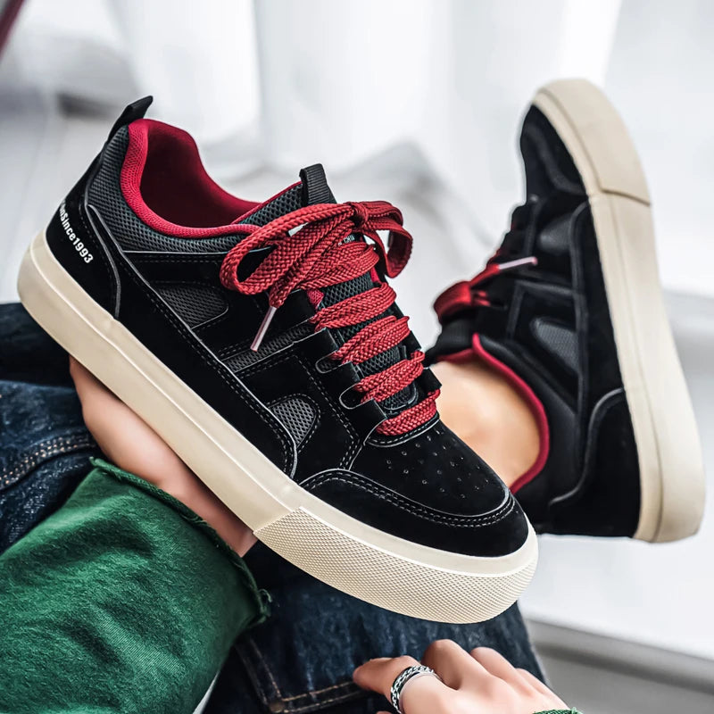 New Men's Skateboard Shoes Comfortable Platform Casual Sneakers Man Trainers Outdoor Sports Shoes For Men vulcanization Shoes