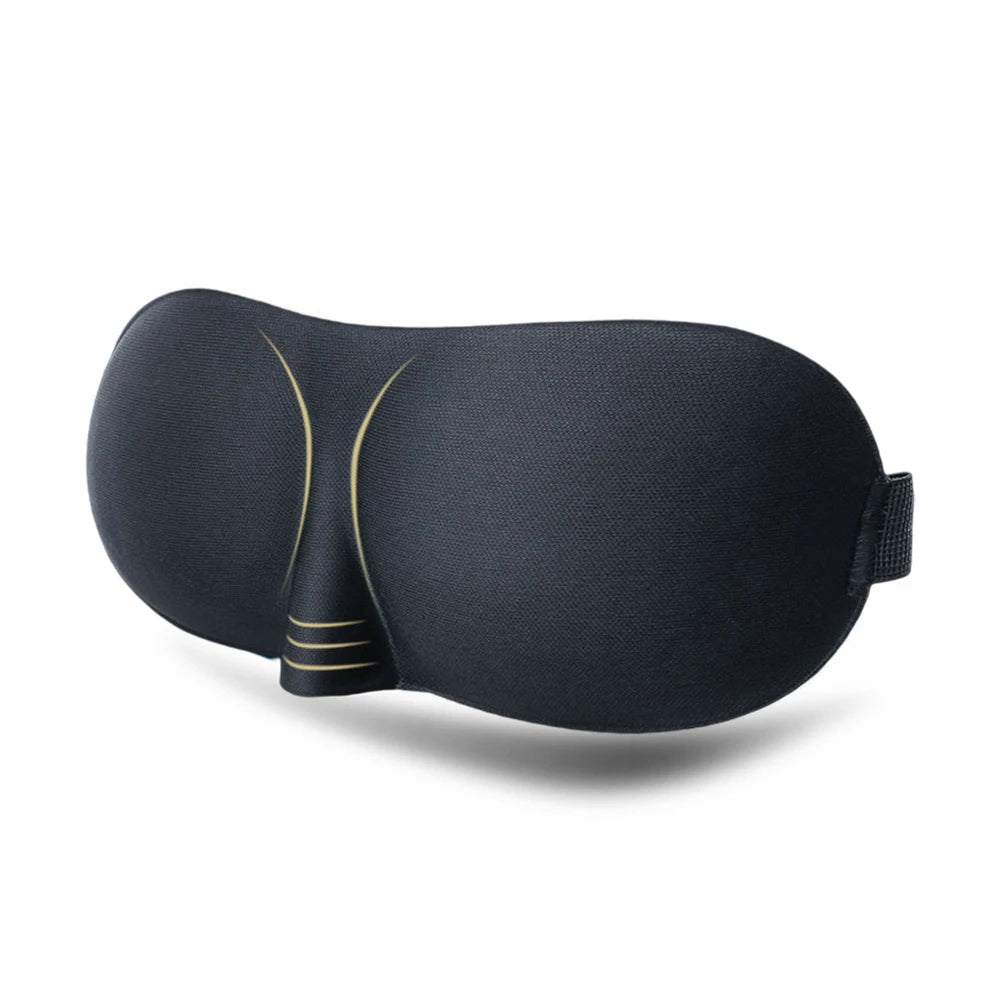 3D Sleep Mask Natural Sleeping Eye Masks Eyeshade Cover Shade Eyes Pad Women Men Soft Portable Blindfold Travel Office Eyepatch