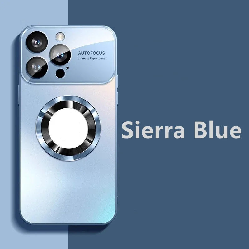 2026 NEW For iPhone 16 15 14 Plus 13 12 11 Pro Max Phone Case Magsafe Magnetic Matte Clear Exposed Logo Cover Funda