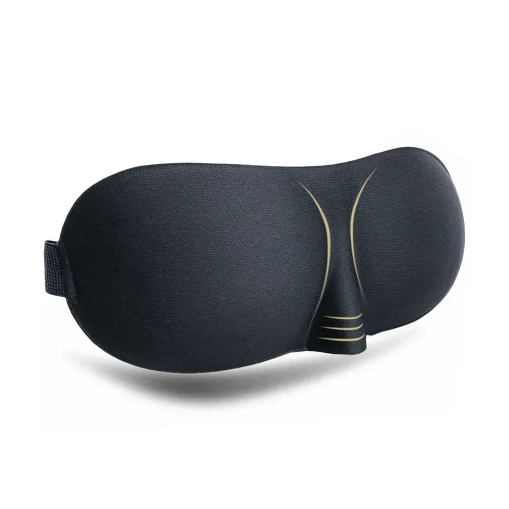 3D Sleep Mask Natural Sleeping Eye Masks Eyeshade Cover Shade Eyes Pad Women Men Soft Portable Blindfold Travel Office Eyepatch