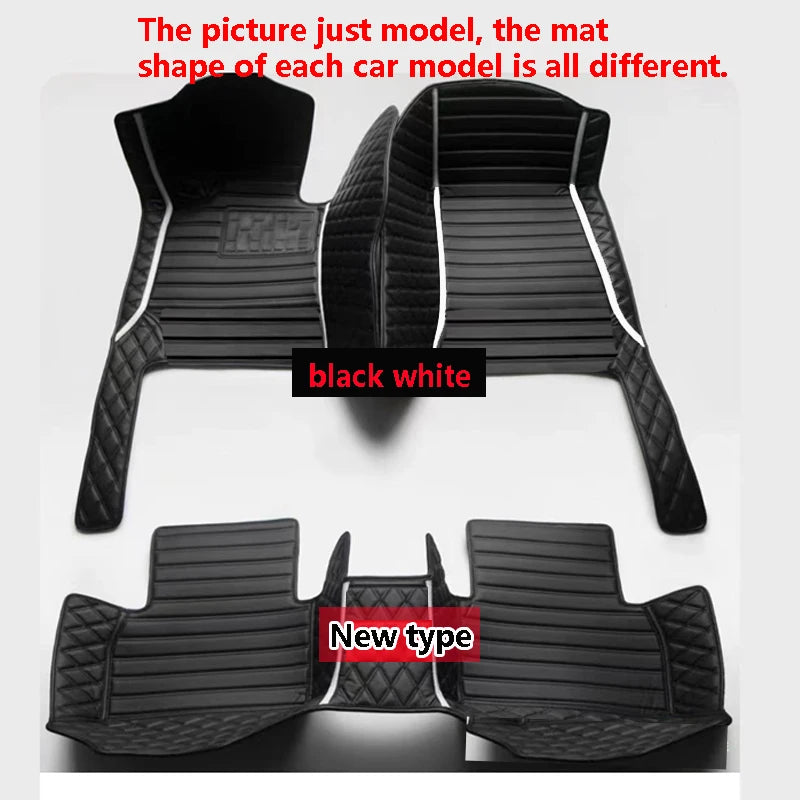 Car Floor Mat For Kia Ceed Jd 2014 2015 2016 2017 2018 2019 2020 Man Non-Slip Luxury Woman Foot Pad Auto Interior Rugs Accessory