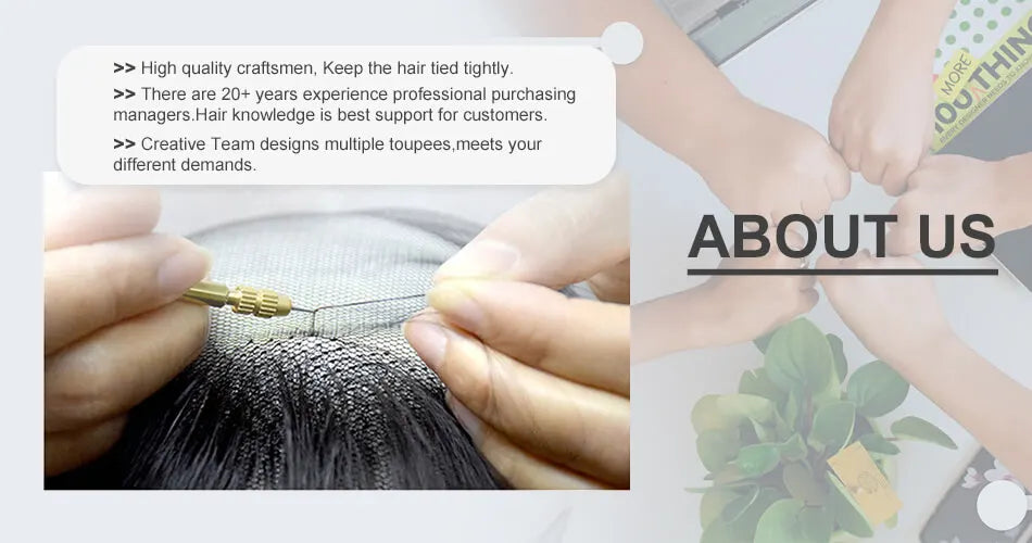 Male hair Prosthesis Full Lace Men's Wig Double Knots Man Wig Human Hair Toupee Breathable Hair System For Man Hair Prosthesis