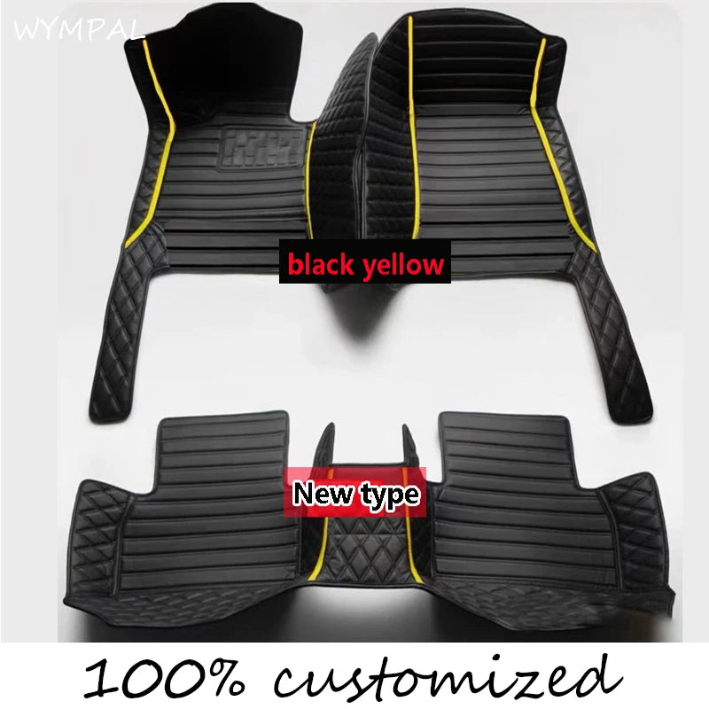 Car Floor Mat For Kia Ceed Jd 2014 2015 2016 2017 2018 2019 2020 Man Non-Slip Luxury Woman Foot Pad Auto Interior Rugs Accessory