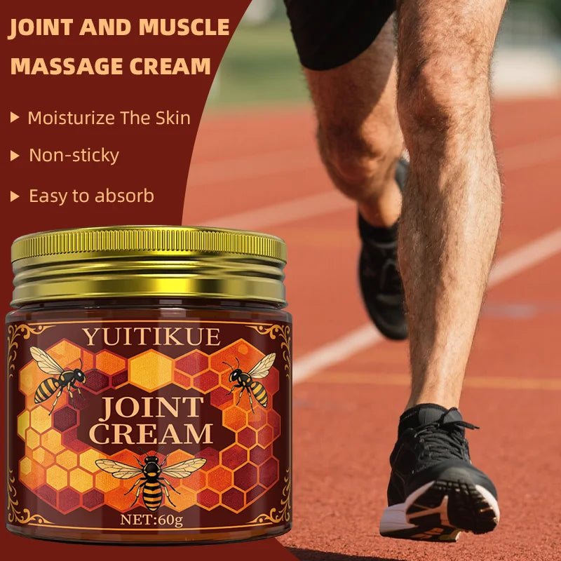Joint Cream Joint & Muscle Massage Cream Moisturize Skin Easy Absorb Non-sticky For Knee Elbow Shoulder Neck Body Care 60g