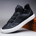 Fashion Shoes New Men's  Black High Top Casual Shoes Men Wear-resisting Loafers Designer Leisure Vulcanized shoes 2026