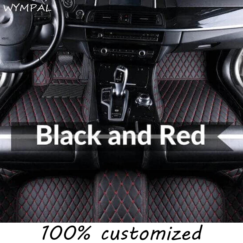 Car Floor Mat For Kia Ceed Jd 2014 2015 2016 2017 2018 2019 2020 Man Non-Slip Luxury Woman Foot Pad Auto Interior Rugs Accessory
