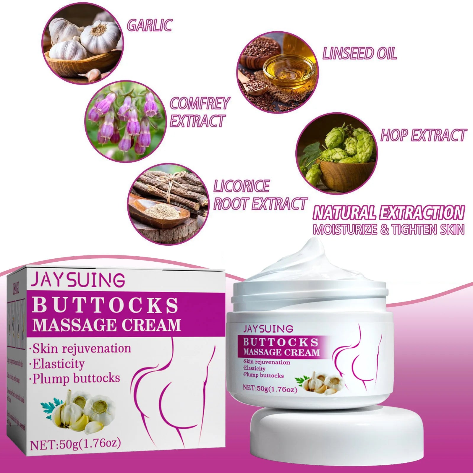 Buttock Cream  Up Firming Essential Oil Big Ass Enhance Hip Growth Tighten Shaping Sexy Body Care For Women