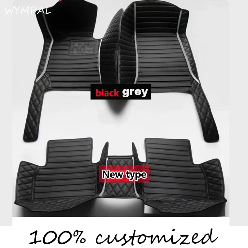 Car Floor Mat For Kia Ceed Jd 2014 2015 2016 2017 2018 2019 2020 Man Non-Slip Luxury Woman Foot Pad Auto Interior Rugs Accessory