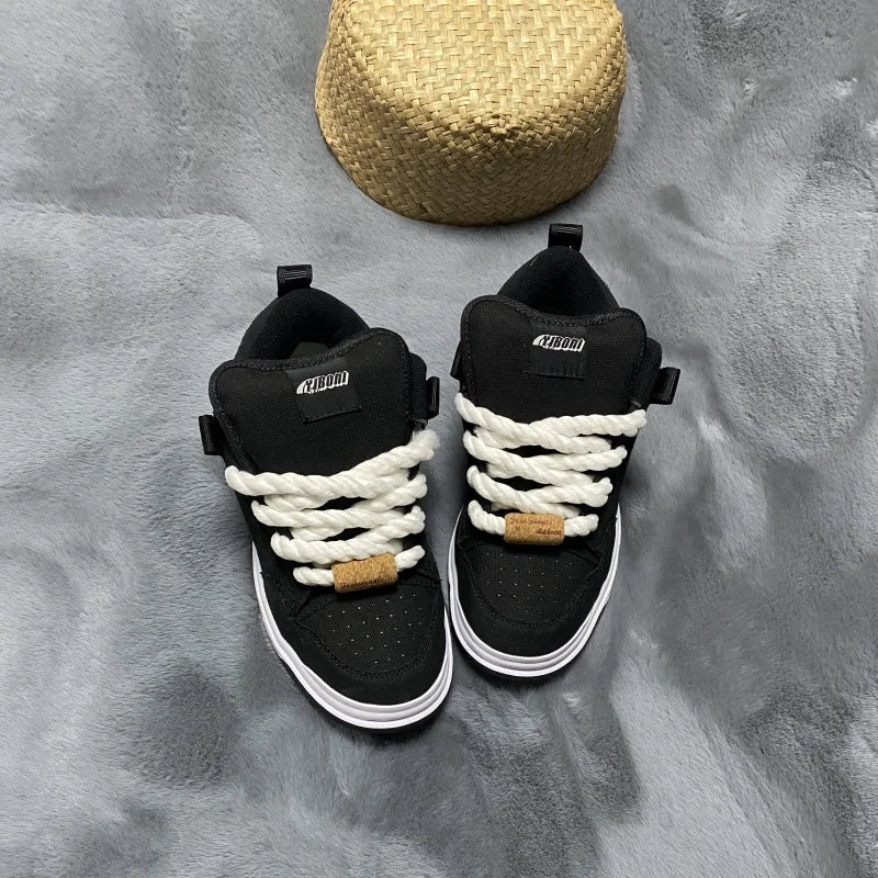 Winter Black Loafers, Large Size Shoes for Men, Simple and Stylish Casual Shoes, Breathable Men's Shoes, Versatile Casual Sneakers