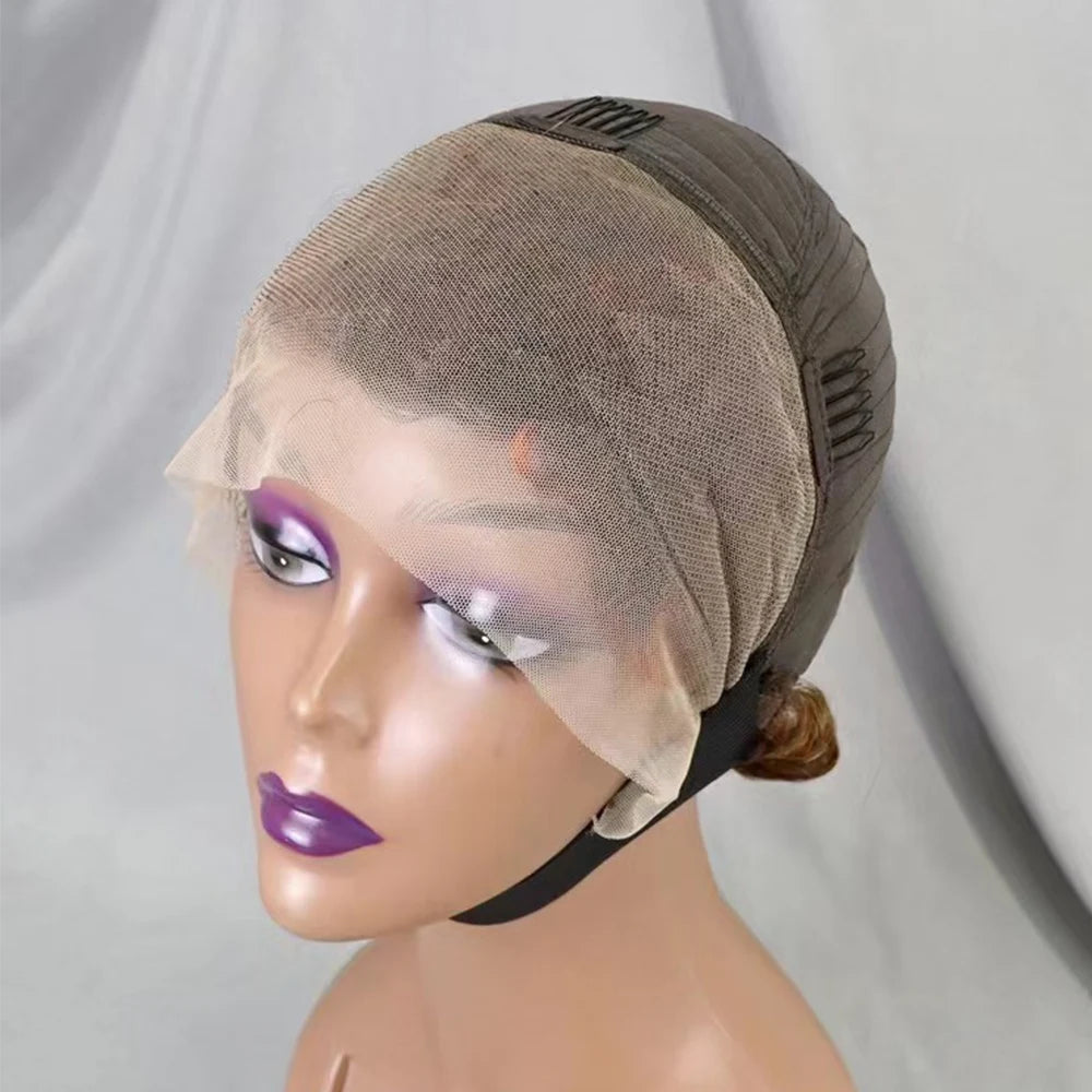 13x4 Lace Frontal Short Pixie Cut Curly Wave  Human Hair Wigs 180% Density 13x4 Lace Front Human Hair Wig for Black Women