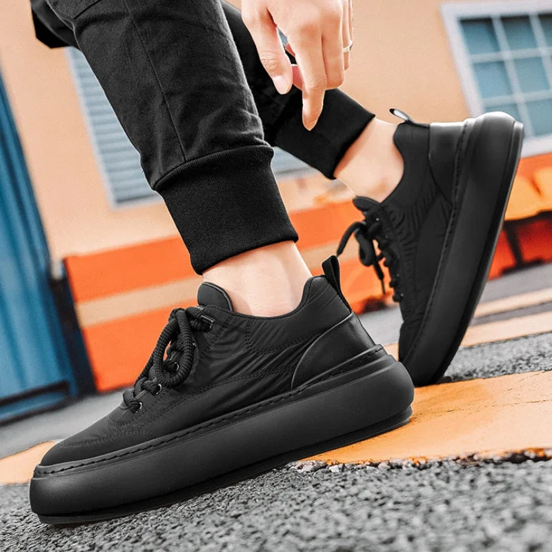 Winter New Men Casual Shoes Anti Slip Wear Resistant Work Shoes for Men Outdoor Comfor Snow Shoes Fashion Platform Men Sneakers