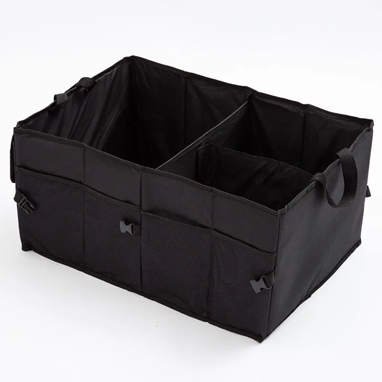 Trunk storage box, car supplies, foldable large car rental, storage box, camping car storage box