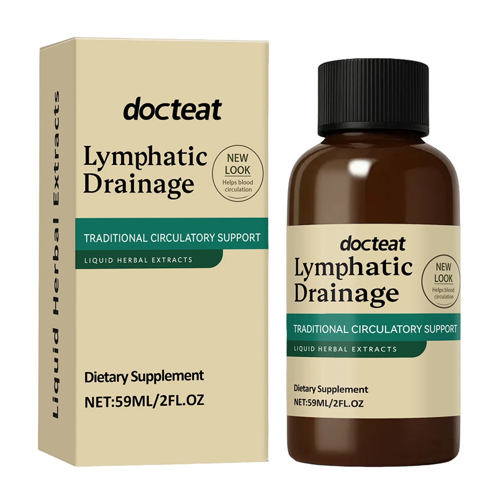 Lymphatic Drainage Drops,Lymphatic Drainage Supplement For Immune Support Body Care Supplies,Boosts Energy Combats Exhaustion