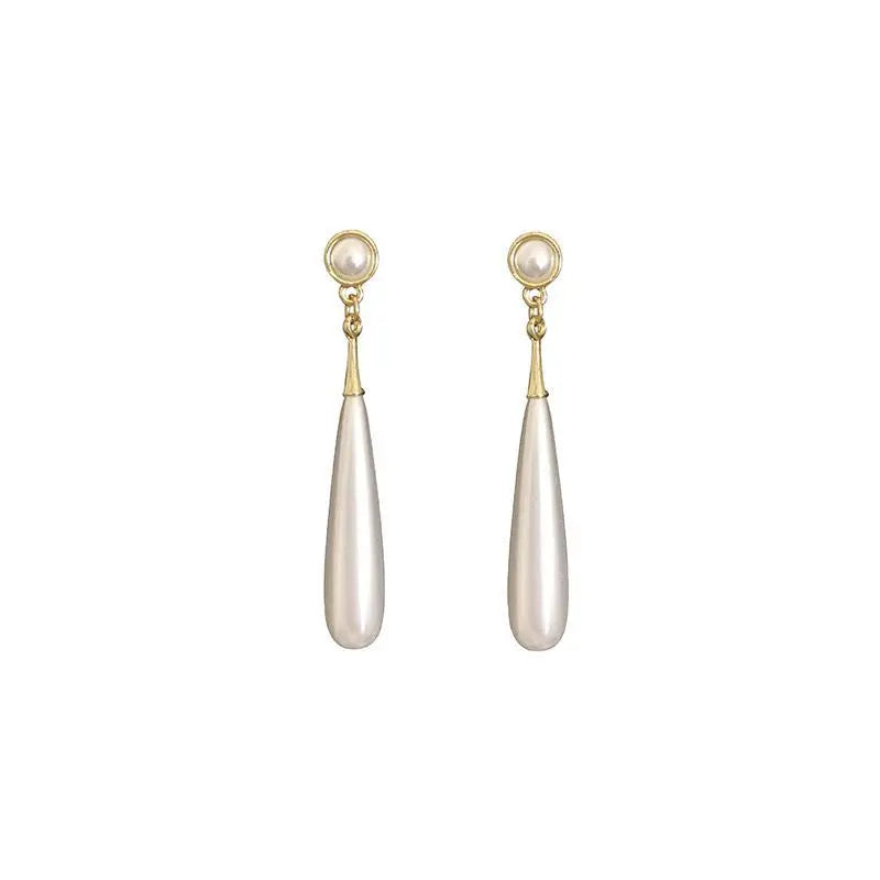Water Drop Dangle Earrings Imitation Pearl 2026 New Fashion Ear Studs Fashion Elegant Bride Earrings Jewelry GIfts